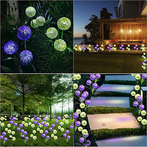 Outdoor Solar Lantern Dandelion Light 3LED