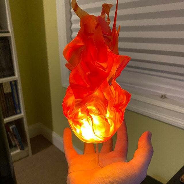 Floating Fireball Flame Ornaments Creative